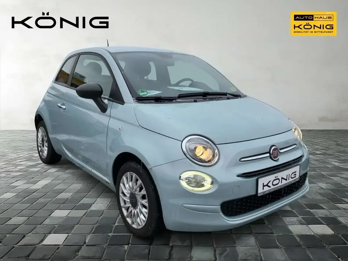 Gebraucht Fiat 500 69 PS (50 kW) 2023 Grün Limousine