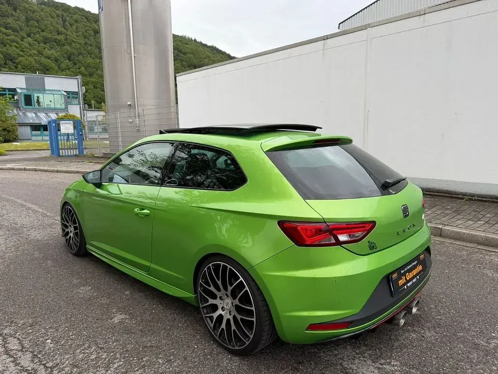 Gebraucht Seat Leon SC FR 184 PS (135 kW) 2015 Grün Kleinwagen