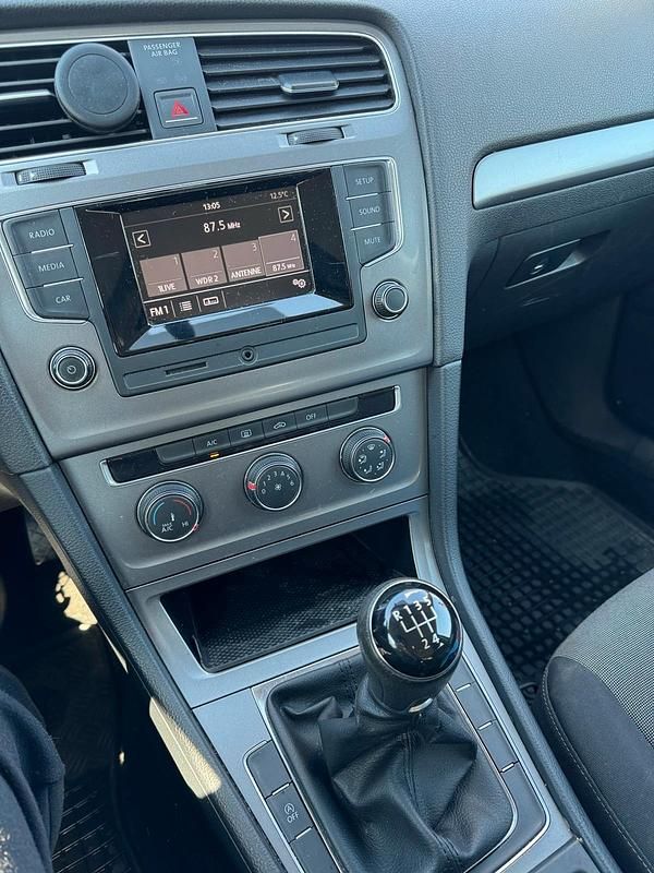 Gebraucht VW Golf VII 2014 Schwarz Limousine