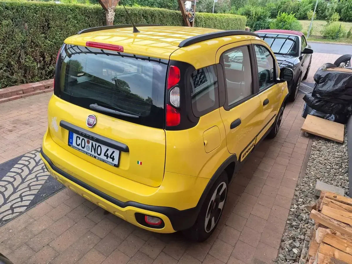 Gebraucht Fiat Panda Cross Cross 69 PS (50 kW) 2018 Gelb Kleinwagen