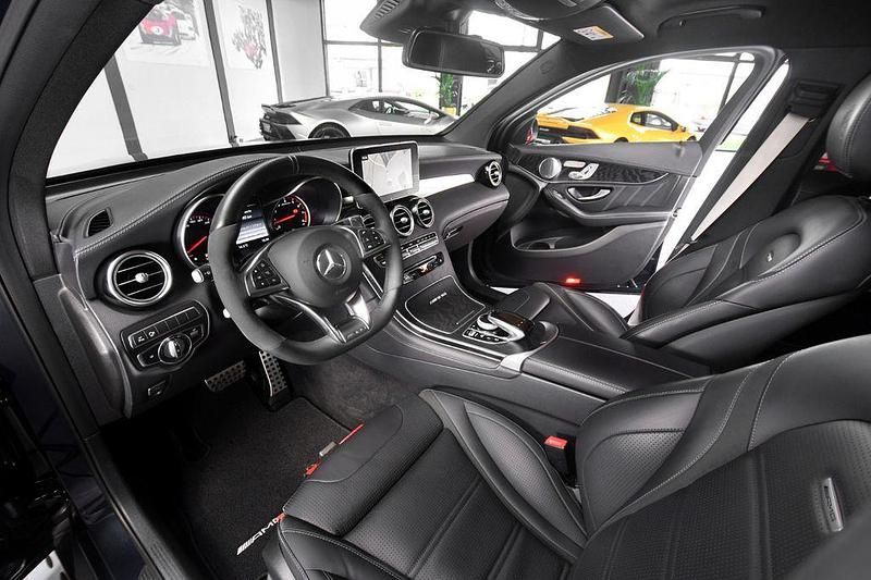 Gebraucht Mercedes GLC63 AMG AMG 510 PS (375 kW) 2018 Blau Coupé