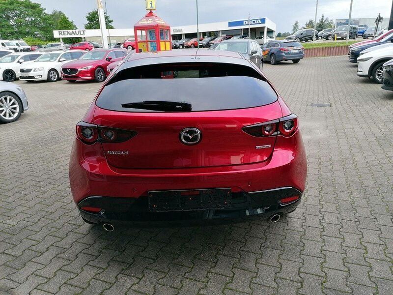 Gebraucht Mazda 3 Exclusive-Line 150 PS (110 kW) 2023 Soul red crystal m (metallic) Kleinwagen