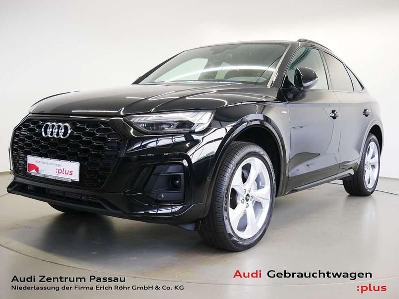 Schwarz Gebraucht 2024 Audi Q5 Sportback S-Line SUV | 50.325 € (Fairer Preis) - Bild 1/4