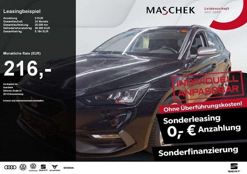 Schwarz Gebraucht 2025 Seat Leon ST FR Kombi | 25.840 € (Guter Preis) - Bild 1/4
