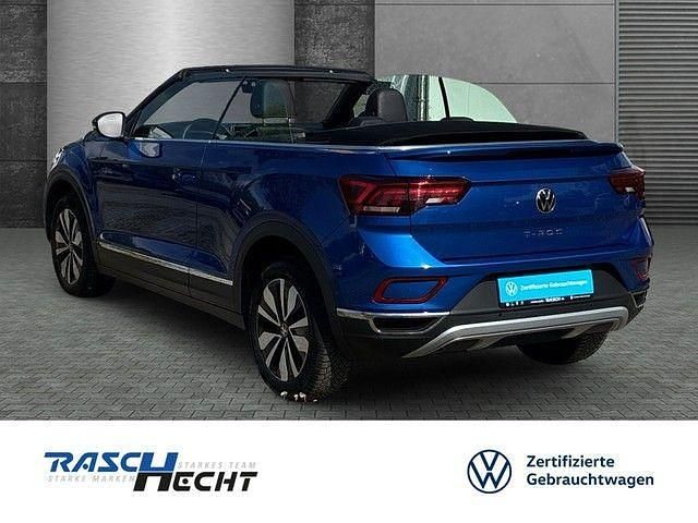 Gebraucht VW T-Roc Cabriolet Goal 150 PS (110 kW) 2025 Ravennablau metallic Cabrio