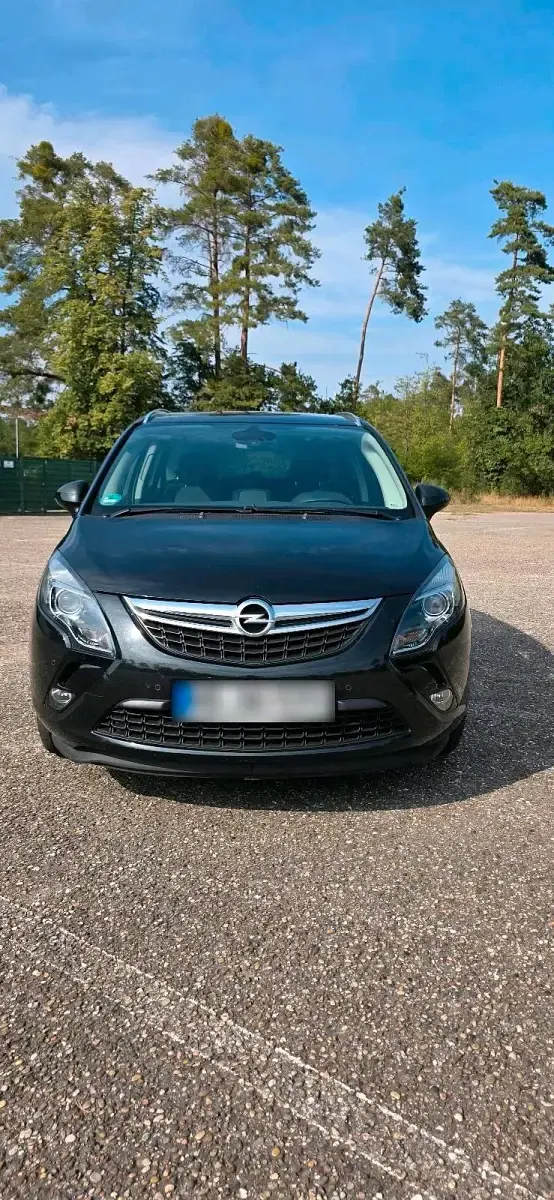 Gebraucht Opel Zafira Tourer 140 PS (102 kW) 2016 Schwarz Van / Kleinbus