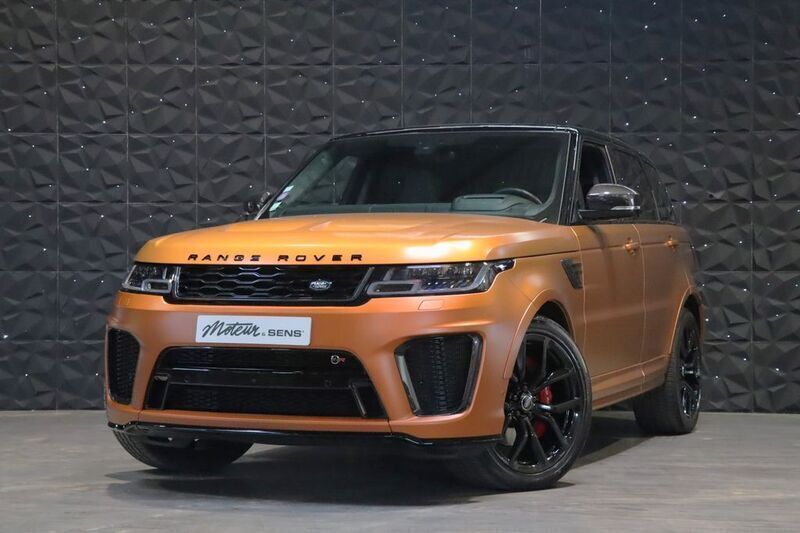 Orange Gebraucht 2019 Land Rover Range Rover Sport SVR SUV | 104.900 € - Bild 1/4