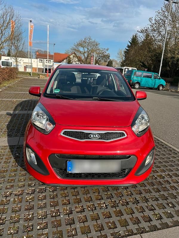 Gebraucht Kia Picanto 69 PS (50 kW) 2011 Rot Kleinwagen