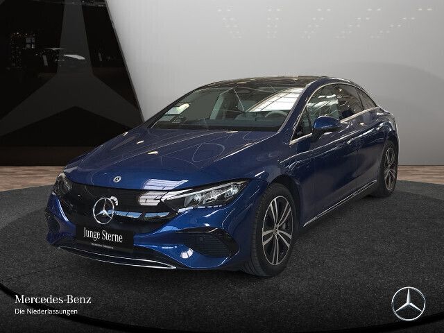Blau Gebraucht 2022 Mercedes EQE350 Advanced Plus Limousine | 44.990 € (Superpreis) - Bild 1/4