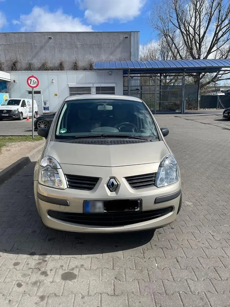Brugt Renault Modus Authentique 75 HK (55 kW) 2007 Guld MPV