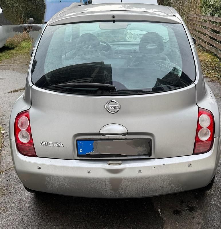 Gebraucht Nissan Micra 80 PS (58 kW) 2003 Silber Kleinwagen