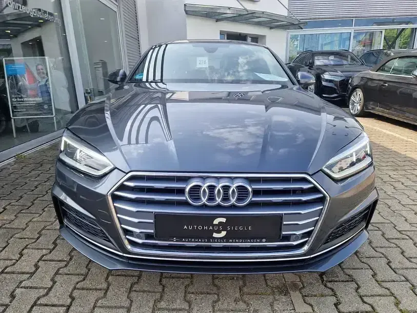 Gebraucht Audi A5 Sportback S-Line 190 PS (139 kW) 2020 Daytonagrau (metallic) Kleinwagen