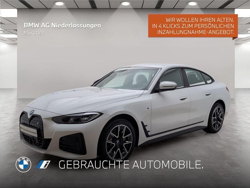Weiß Gebraucht 2023 BMW i4 M Sport Limousine | 37.902 € (Guter Preis) - Bild 1/4