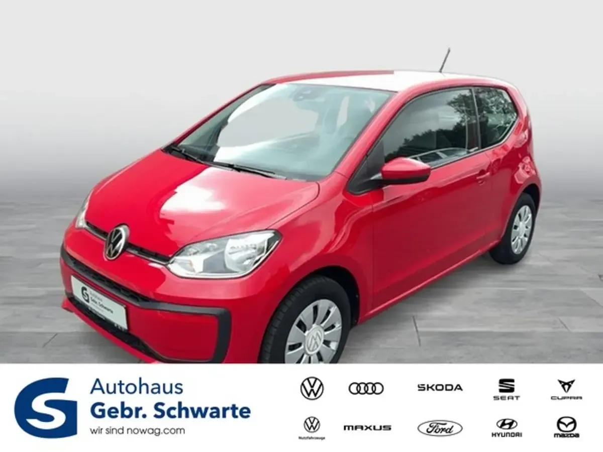 Gebraucht VW up! Basis 65 PS (47 kW) 2023 Rot Kleinwagen