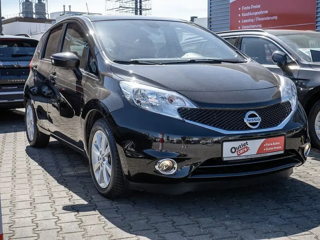 Gebraucht Nissan Note Acenta+ 98 PS (72 kW) 2017 Schwarz Kleinwagen