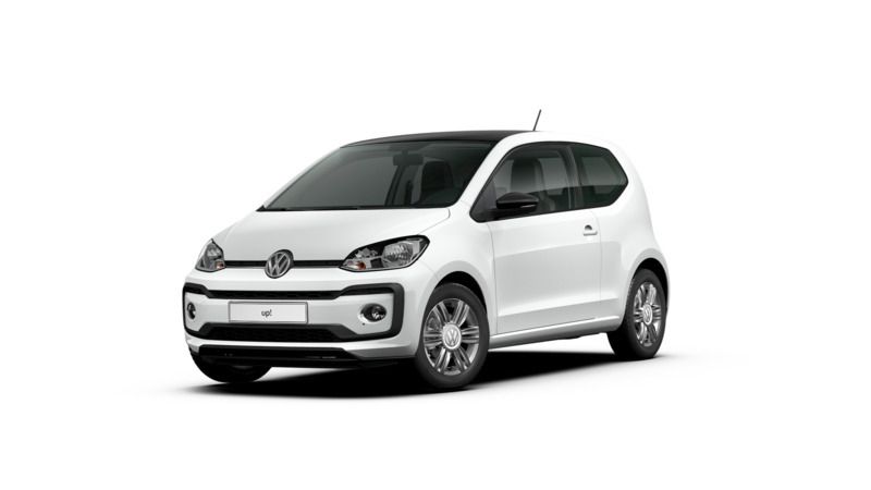 Gebraucht VW up! Sound 90 PS (66 kW) 2017 Weiß Kleinwagen