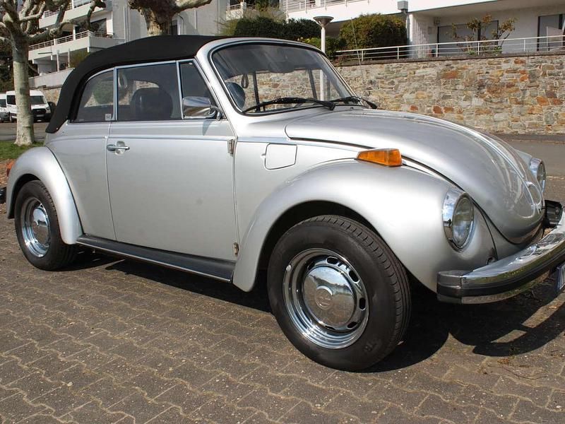 Gebraucht VW Käfer 50 PS (36 kW) 1978 Silbermetallic l97a Cabrio