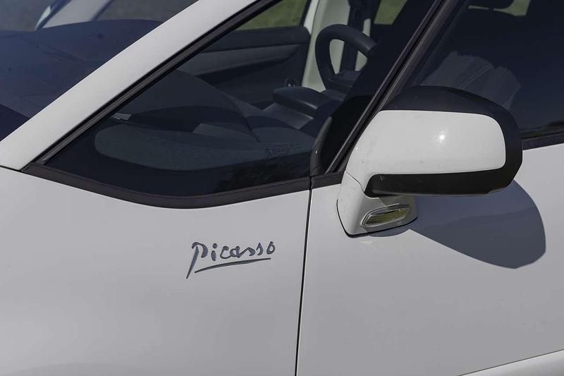 Gebraucht Citroën C4 Picasso Tendance 109 PS (80 kW) 2010 Weiß Van / Kleinbus