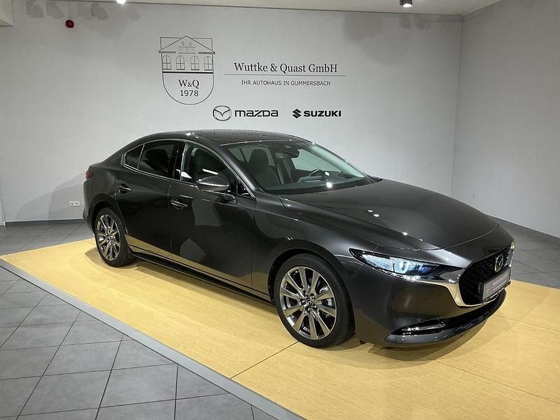 Grau Gebraucht 2021 Mazda 3 Selection Limousine | 22.950 € (Fairer Preis) - Bild 1/4