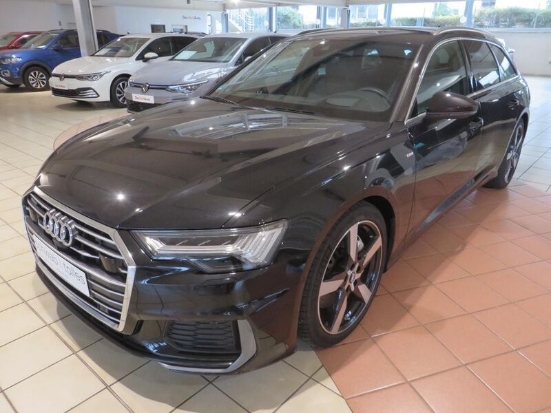 Schwarz Gebraucht 2020 Audi A6 S-Line Kombi | 44.745 € (Fairer Preis) - Bild 1/4