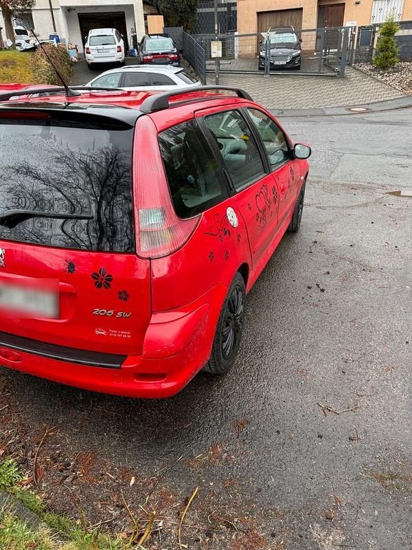 Gebraucht Peugeot 206 109 PS (80 kW) 2006 Rot Kombi