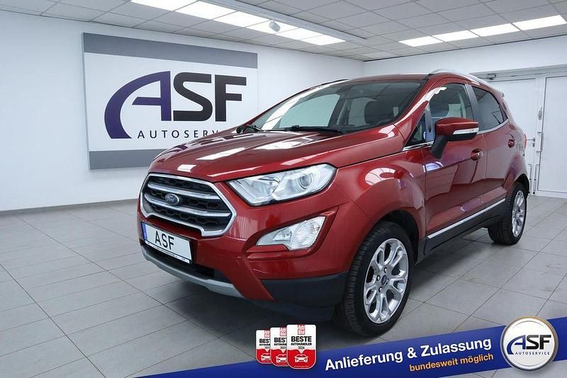 Rubyrot Gebraucht 2018 Ford Ecosport Titanium SUV | 12.870 € (Fairer Preis) - Bild 1/2