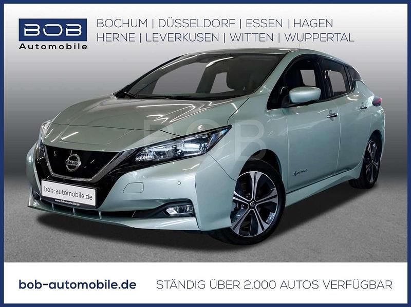 Anthrazit (grau) Gebraucht 2018 Nissan Leaf Kleinwagen | 11.888 € (Guter Preis) - Bild 1/4