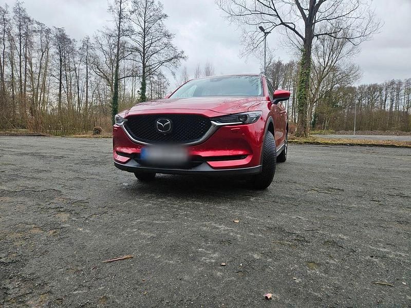 Gebraucht Mazda CX-5 184 PS (135 kW) 2018 Rot SUV