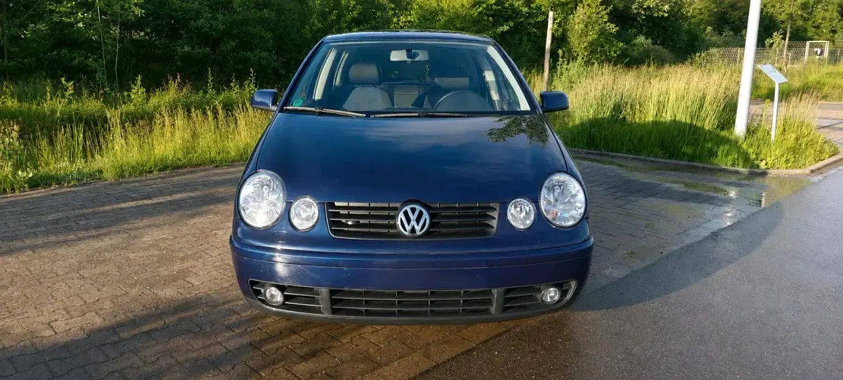Gebraucht VW Polo 64 PS (47 kW) 2002 Blau Kleinwagen