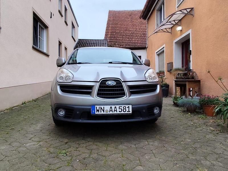 Beige Gebraucht 2007 Subaru B9 Tribeca Active SUV | 8.499 € - Bild 1/4