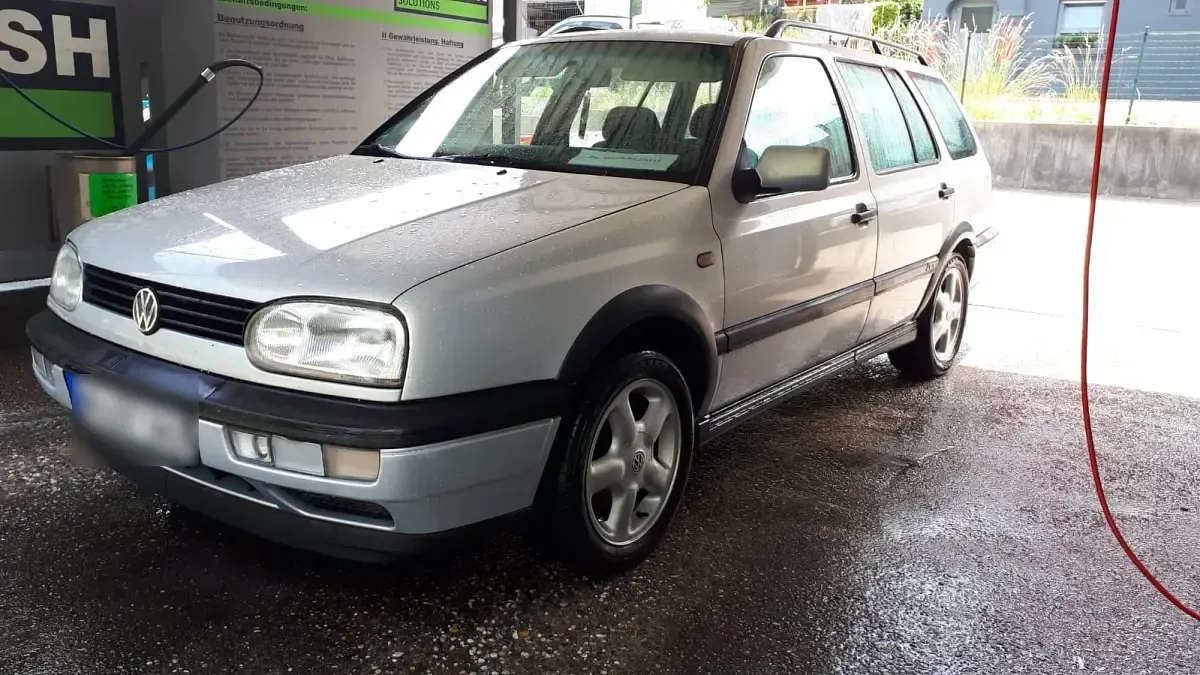 Gebraucht VW Golf III GT 101 PS (74 kW) 1997 Silber Kombi