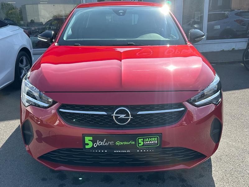 Gebraucht Opel Corsa Edition 101 PS (74 kW) 2023 Chili rot/kardio rot Kleinwagen