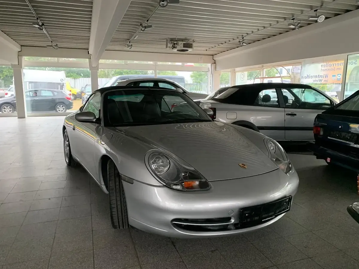 Gebraucht Porsche 911 Carrera 4 Cabriolet 300 PS (220 kW) 1999 Grau Cabrio