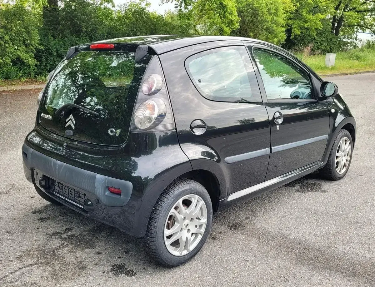Gebraucht Citroën C1 Style 68 PS (50 kW) 2008 Schwarz Kleinwagen