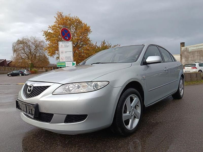 Silver contrail Gebraucht 2003 Mazda 6 Comfort Limousine | 999 € (Fairer Preis) - Bild 1/4