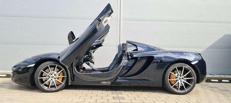 Gebraucht McLaren MP4-12C 625 PS (459 kW) 2013 Blau Cabrio