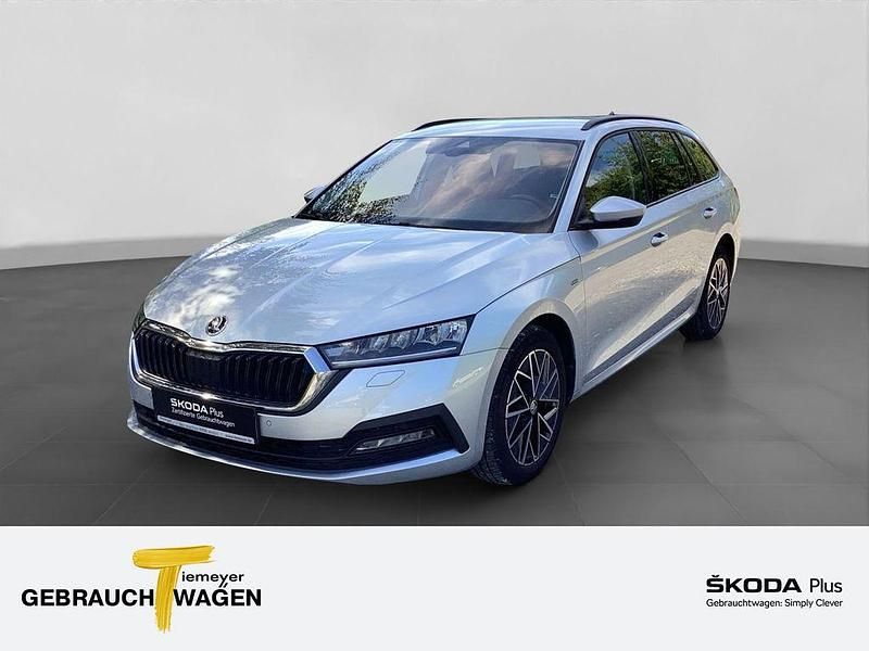 Silber Gebraucht 2021 Skoda Octavia Clever Kombi | 20.380 € (Guter Preis) - Bild 1/4