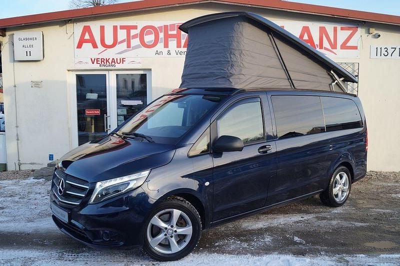 Gebraucht Mercedes V250 Marco Polo 190 PS (139 kW) 2016 Cavansitblau metallic Van / Kleinbus