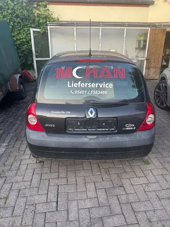 Gebraucht Renault Clio II Campus 75 PS (55 kW) 2006 Schwarz Limousine