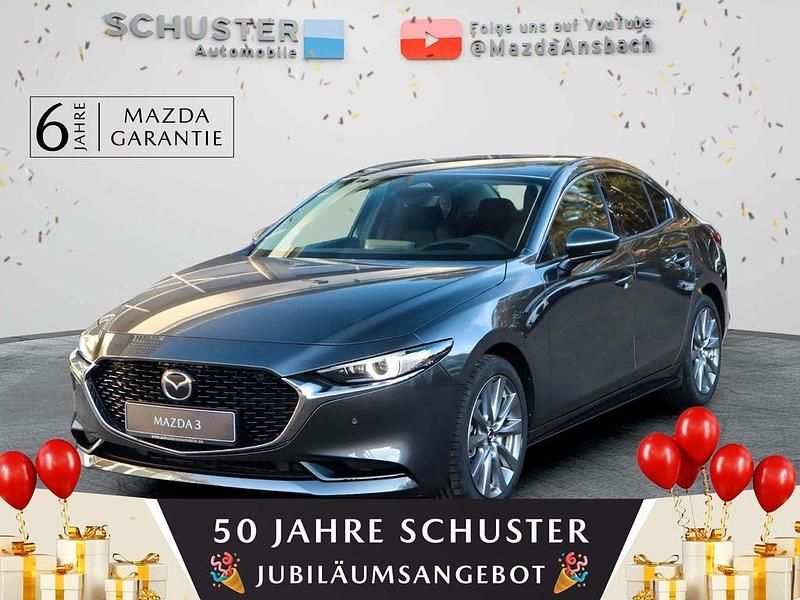 Gebraucht Mazda 3 Exclusive 140 PS (102 kW) 2024 Silber Limousine
