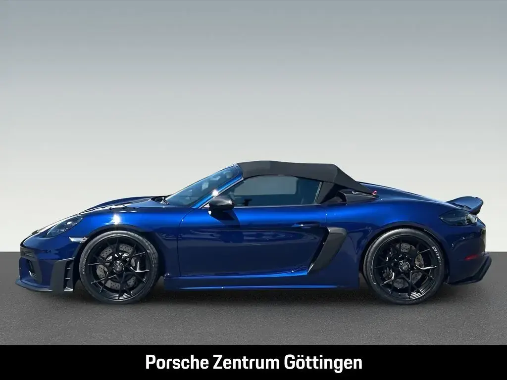 Neu Porsche 718 Spyder RS 500 PS (367 kW) 2026 Blau Cabrio