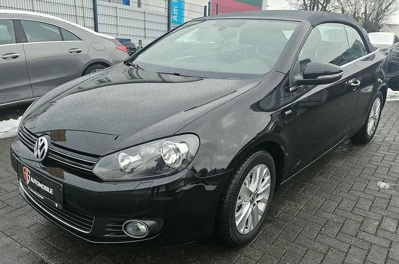 Gebraucht VW Golf Cabriolet Life 122 PS (89 kW) 2013 Schwarz Cabrio
