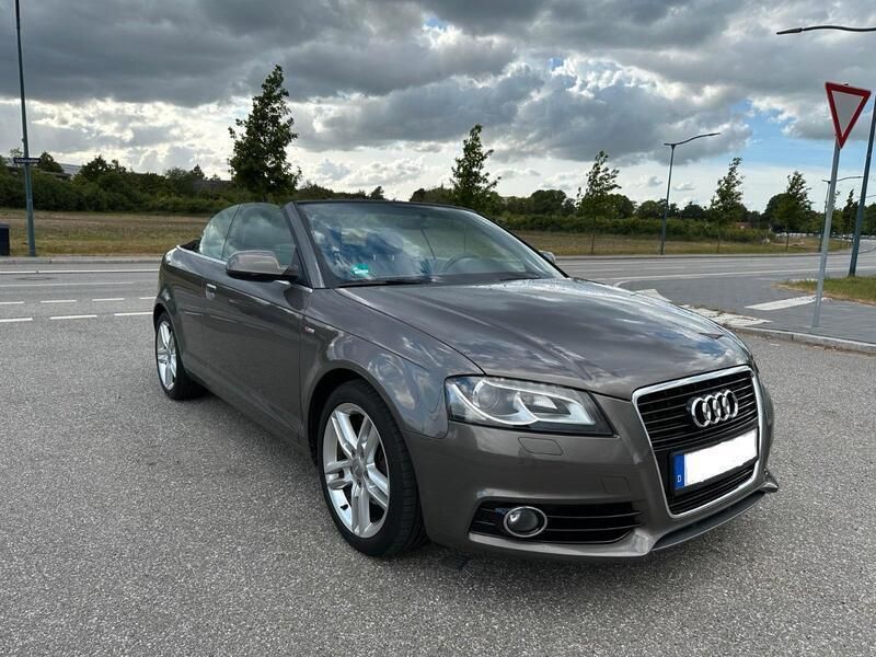 Gold Gebraucht 2011 Audi A3 Cabriolet S-Line Cabrio | 11.290 € (Fairer Preis) - Bild 1/4