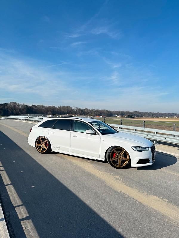 Gebraucht Audi A6 S-Line 190 PS (139 kW) 2014 Weiß Kombi