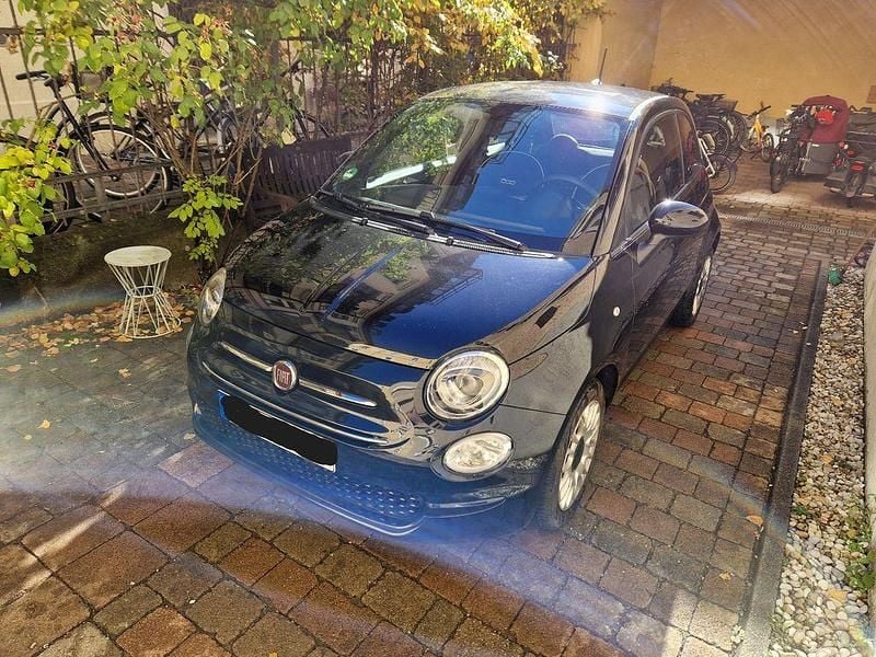 Schwarz Gebraucht 2020 Fiat 500 Lounge Kleinwagen | 9.300 € (Guter Preis) - Bild 1/4