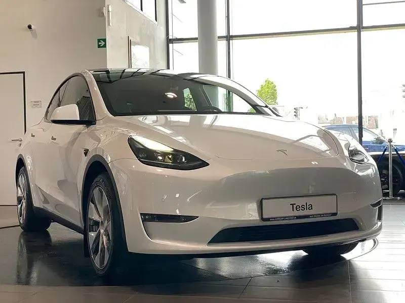 Usata Tesla Model Y Long Range AWD 378 kW (514 CV) 2022 Bianco SUV