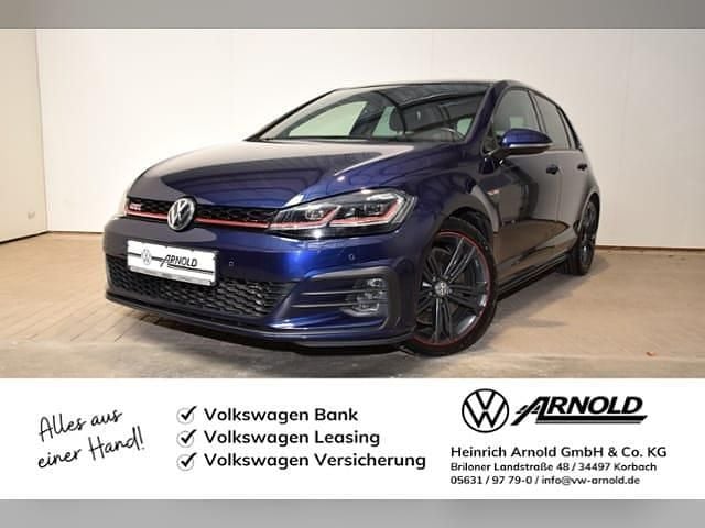 Atlantic blue metallic Gebraucht 2018 VW Golf VII GTI Limousine | 19.590 € (Fairer Preis) - Bild 1/4