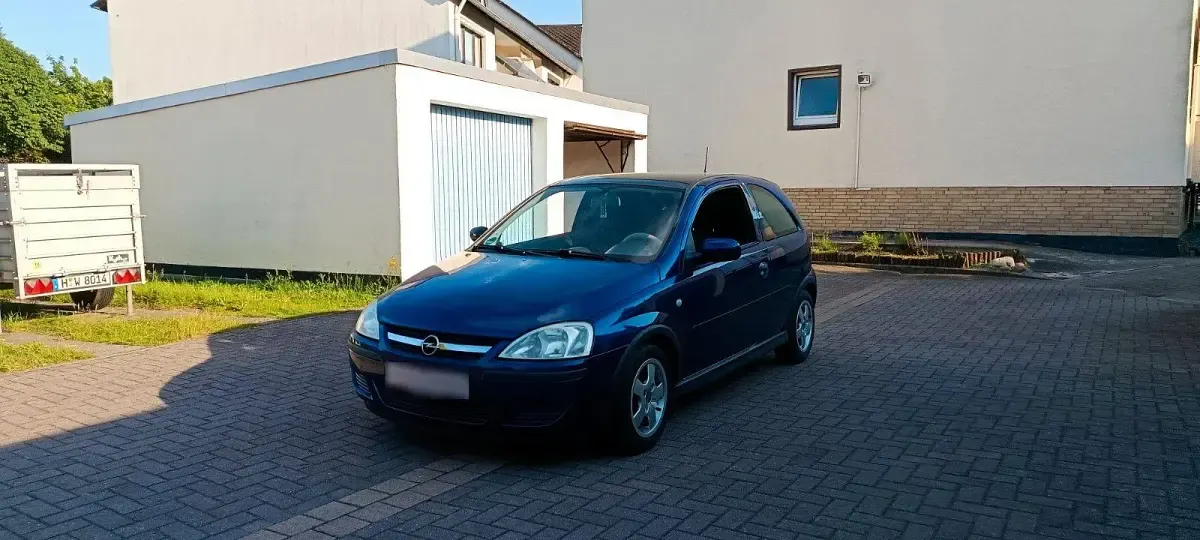 Gebraucht Opel Corsa 60 PS (44 kW) 2004 Blau Kleinwagen
