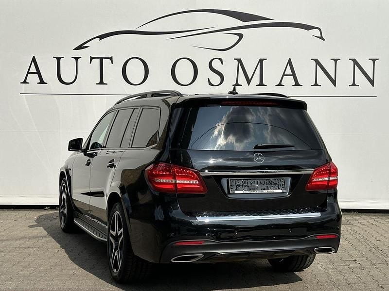 Gebraucht Mercedes GLS500 AMG line 455 PS (334 kW) 2019 Obsidianschwarz  metalliclack SUV