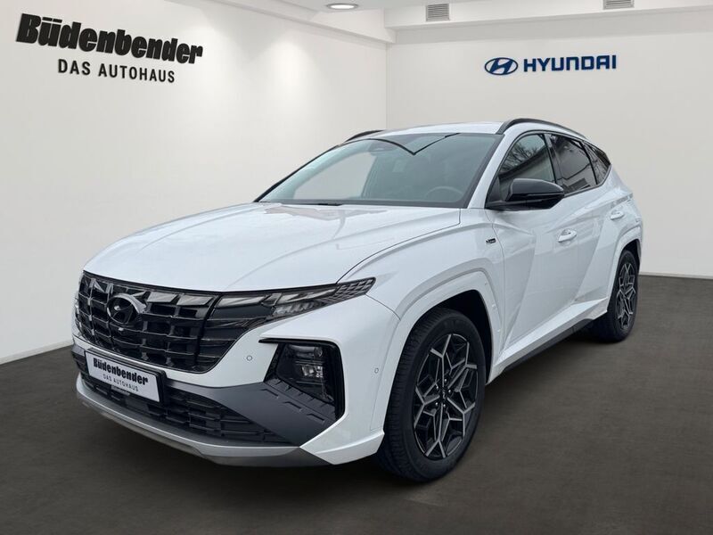 Weiß Gebraucht 2021 Hyundai Tucson N Line SUV | 31.480 € (Teuer) - Bild 1/4